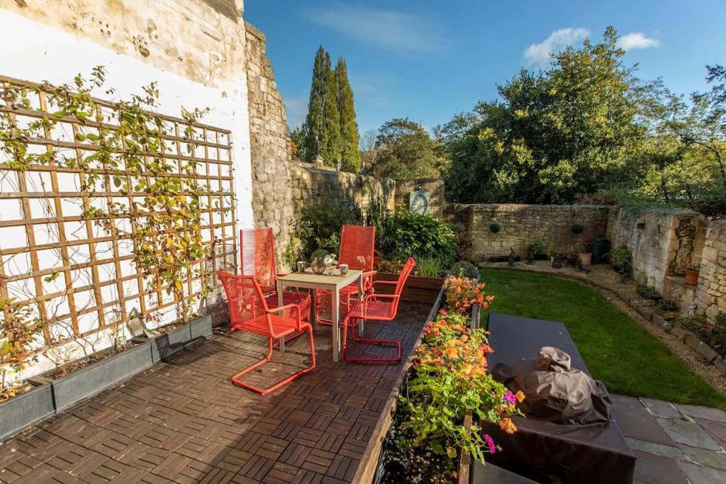Georgian House Garden Apartment Bath Exteriör bild