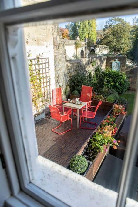Georgian House Garden Apartment Bath Exteriör bild